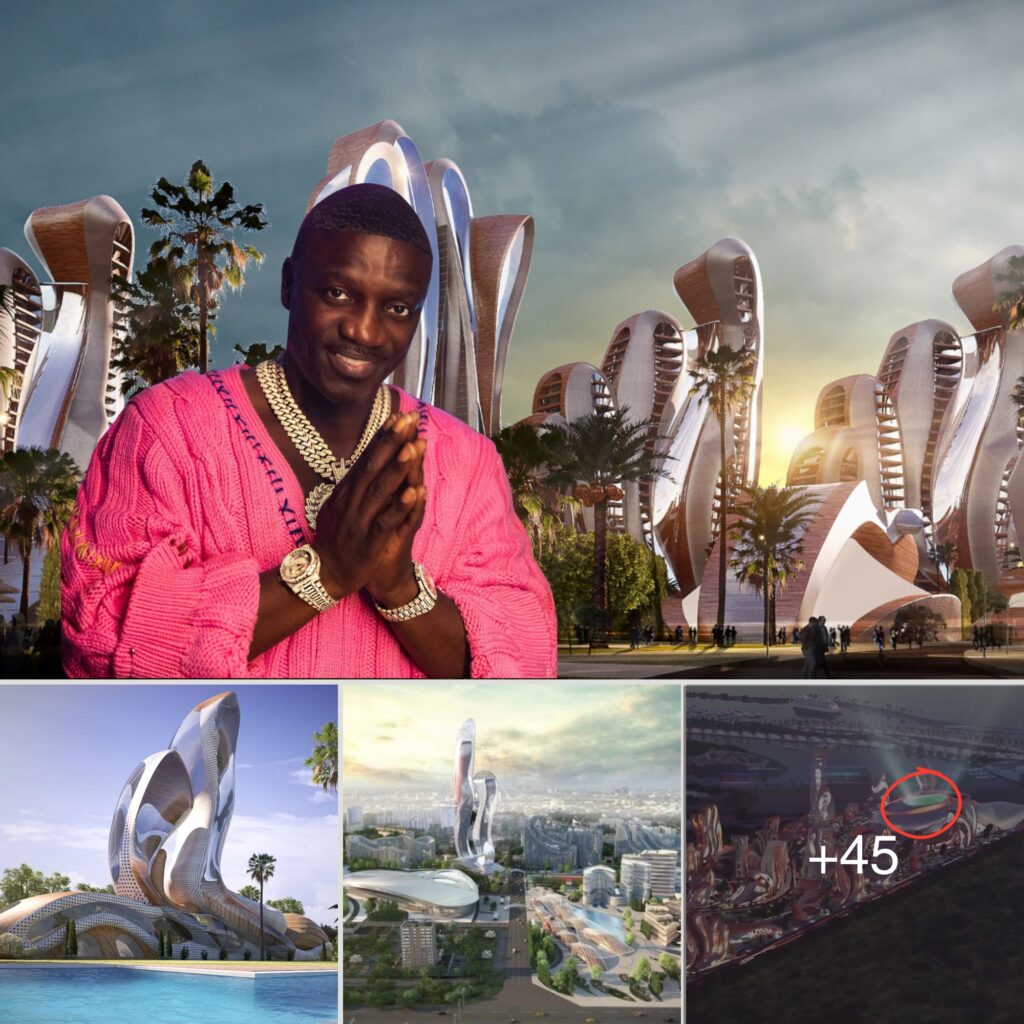 African-American star Akon built a beautiful ꜱuрeг city ‘Wakanda in ...